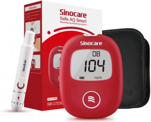 Sinocare Safe AQ Smart + 50 Test Strips