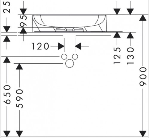 Hansgrohe Xuniva Q 60168450