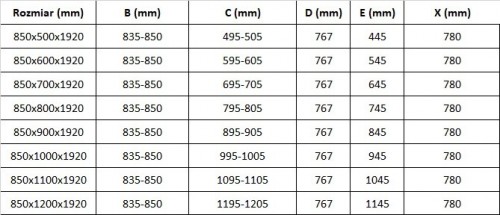 Mexen Pretoria 85x110 852-085-110-01-00