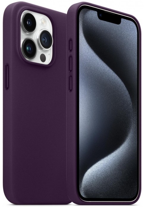 ArmorStandart Fake Leather Case for iPhone 15 Pro