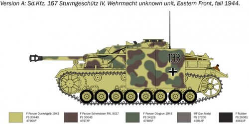 ITALERI Sd. Kfz. 167 SturmGeschutz IV (1:35)