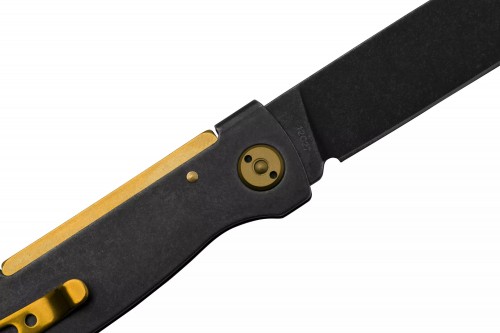 Boker Plus Atlas Black Stonewash Brass