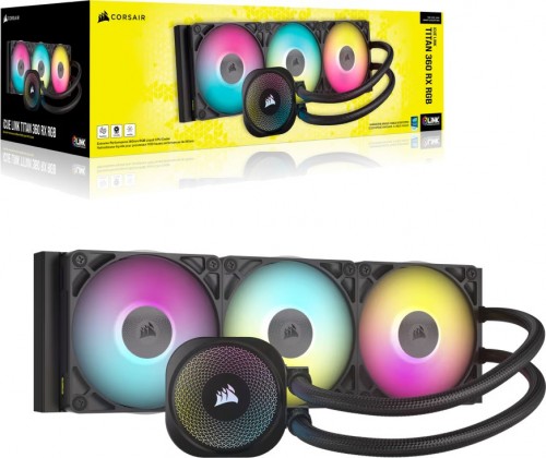 Corsair iCUE LINK TITAN 360 RX RGB Black