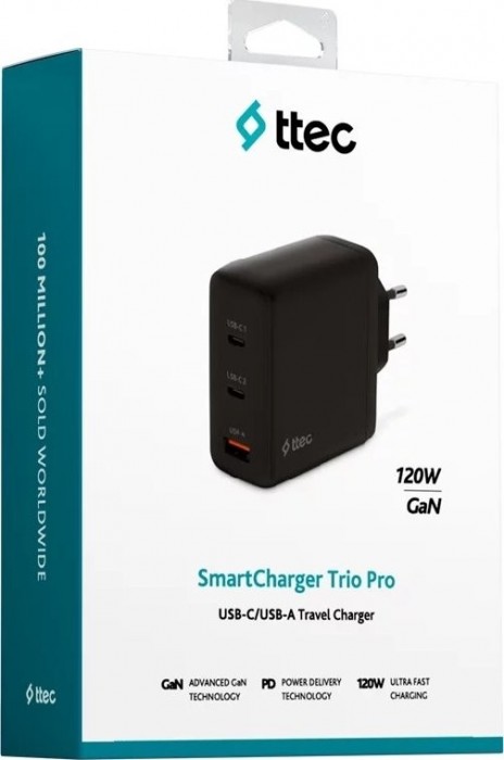 TTEC SmartCharger Trio GaN 120W