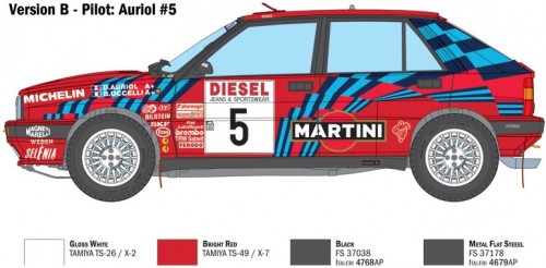 ITALERI Lancia Delta HF Integrale Sanremo 1989 (1:12)