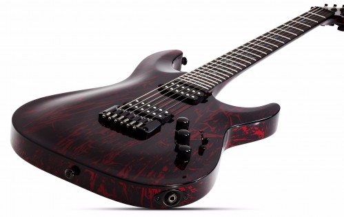 Schecter C-1 Silver Mountain