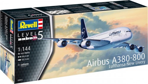 Revell Airbus A380-800 Lufthansa New Livery (1:144)