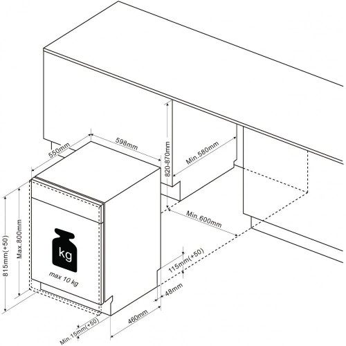 De Dietrich DBJ 434 DQA