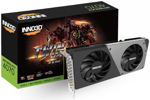 INNO3D GeForce RTX 4070 GDDR6 TWIN X2