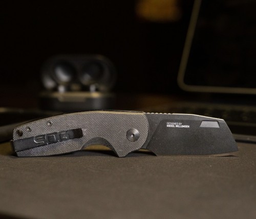 SOG Stout SJ Cleaver Blackout