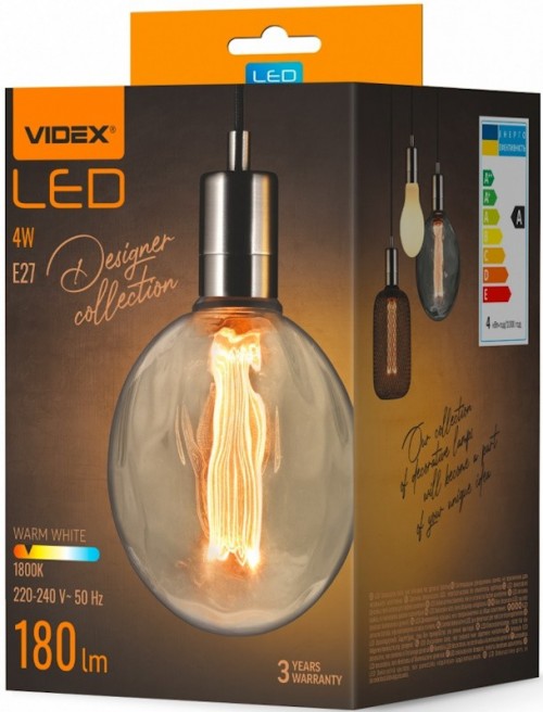 Videx Filament G125FC1980 4W 1800K E27