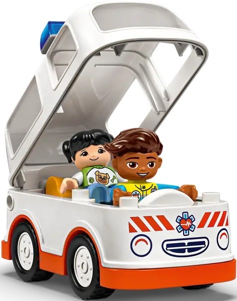 Lego Ambulance and Driver 10447