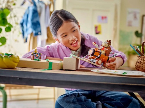 Lego Mario Kart Donkey Kong and DK Jumbo 72033