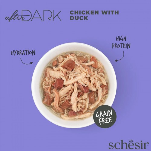 Schesir After Dark Chicken/Duck Canned 80 g