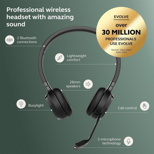 Jabra Evolve 65 TE Link 390a Stereo MS