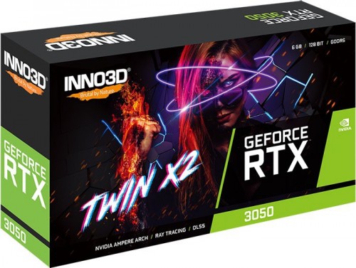 INNO3D GeForce RTX 3050 6GB TWIN X2 V2