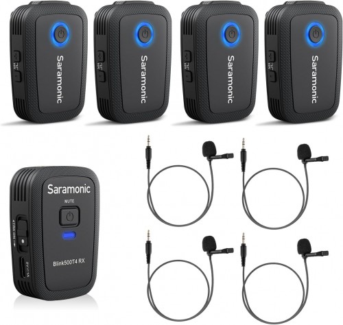 Saramonic Blink500 T4 (4 mic + 1 rec)