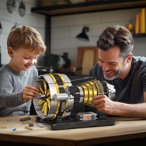 Mould King Aircraft Engine 10141