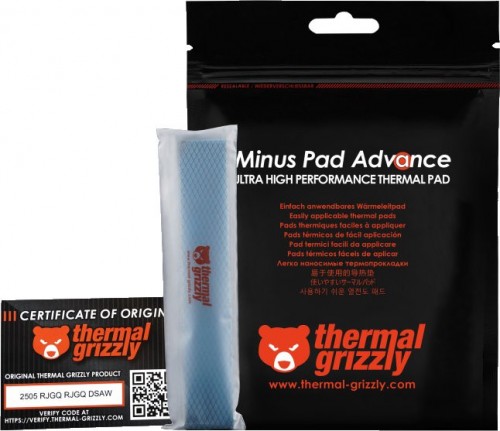 Thermal Grizzly Minus Pad Advance 120x20x0.5mm (4 pcs)