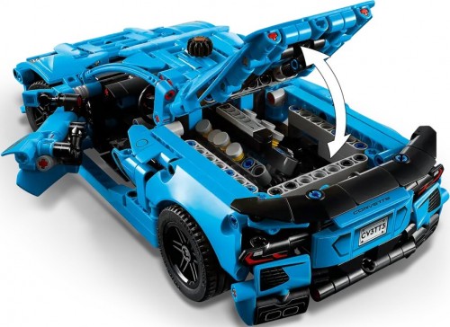 Lego Chevrolet Corvette Stingray Blue 42217