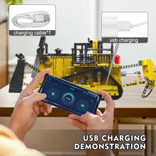 Mould King D11 Bulldozer 15071