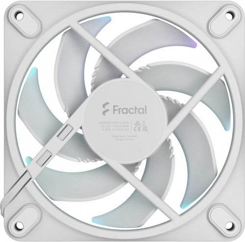 Fractal Design Momentum 12 RGB White