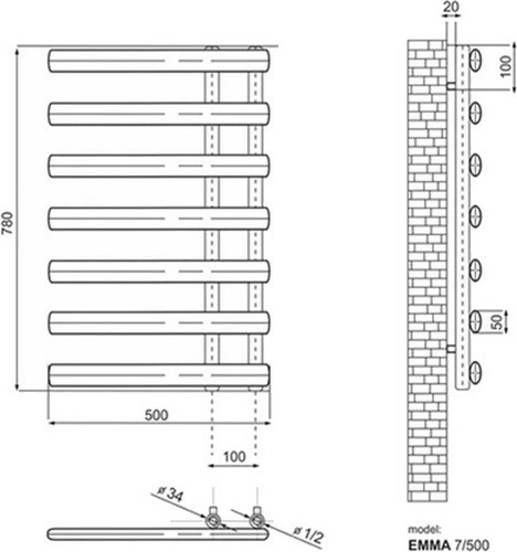 Ideale Emma 11 7/780/500