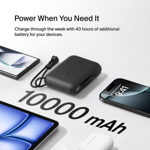 Belkin BoostCharge Power Bank 10K Display