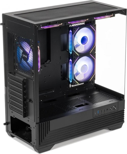 QUBE FORT ARGB Black