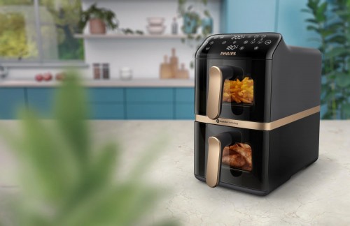 Philips 4000 Series Stacked Dual Basket Airfryer NA462/70