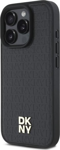 DKNY Repeat Pattern Stack Logo for iPhone 16 Pro Max