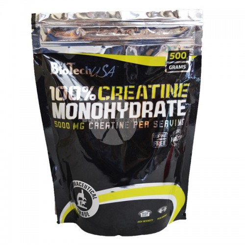 BioTech 100% Creatine Monohydrate 500 g