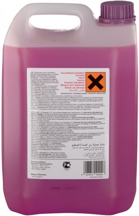 Febi Coolant G12 Plus Concentrate 5L