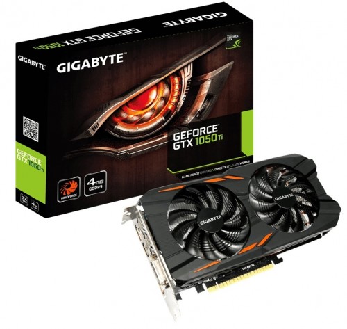 Gigabyte GeForce GTX 1050 Ti GV-N105TWF2-4GD