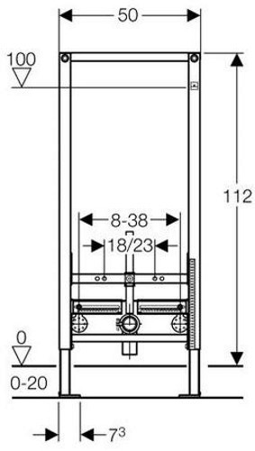 Geberit Duofix 111.520.00.1