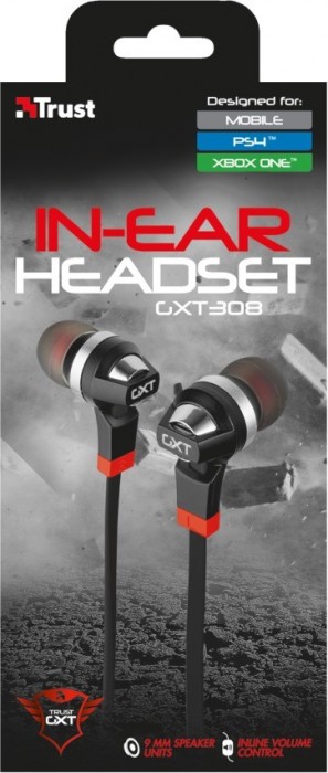 Trust GXT 308 In-Ear Gaming Headset