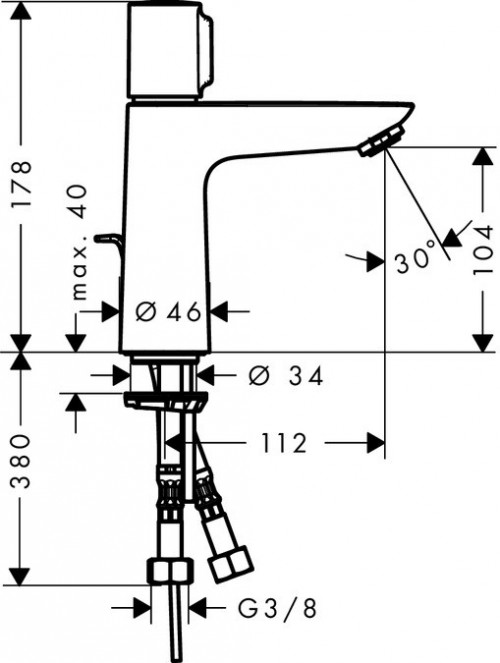 Hansgrohe Talis Select E 71750