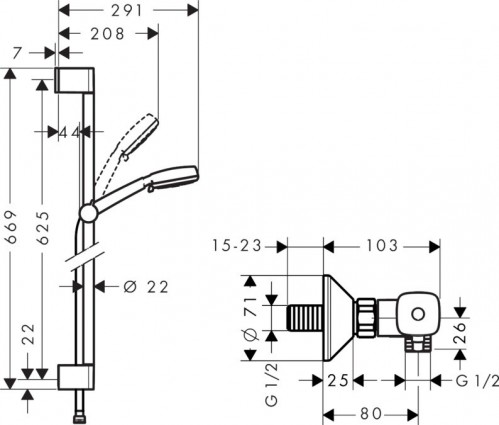 Hansgrohe Crometta 100 27030