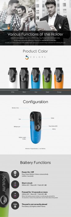 Justfog C601 Pod System Kit