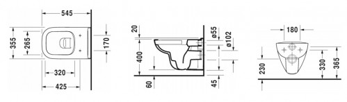Duravit D-code 257009