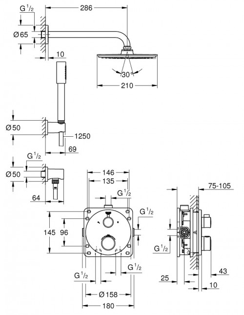 Grohe Grohtherm 34732