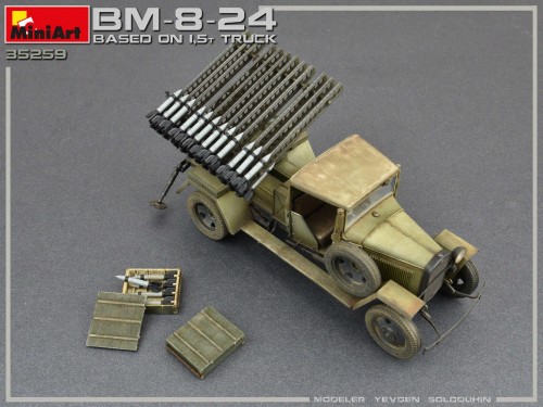 MiniArt BM-8-24 Bassed on 1.5 Truck (1:35)