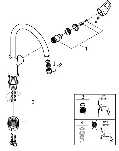 Grohe BauLoop New 31368