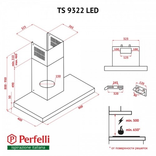 Perfelli TS 9322 I/BL LED