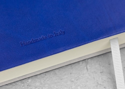 Ciak Plain Notebook large Blue