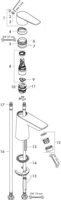 Hansgrohe Talis E 71701000