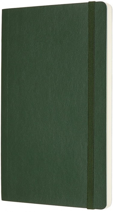 Moleskine Squared Notebook Large Soft Green