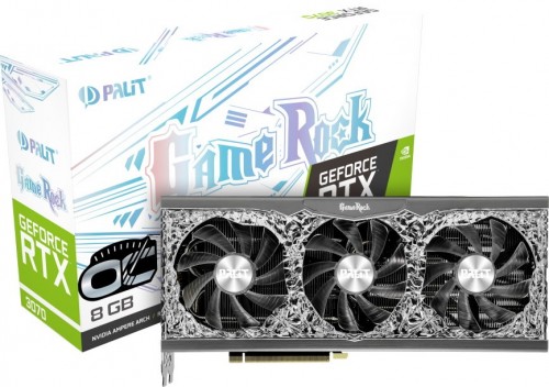 Palit GeForce RTX 3070 GameRock OC V1 LHR