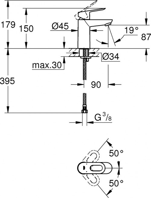 Grohe BauLoop 123225K