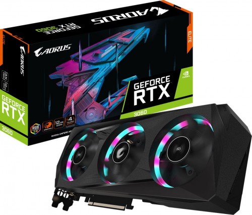 Gigabyte GeForce RTX 3060 AORUS ELITE LHR 12G